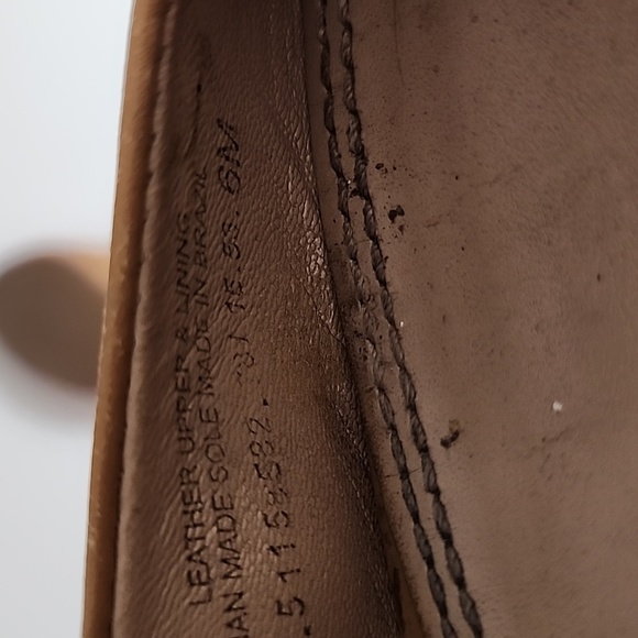 Tory Burch Leather Ballet Flats Size 6 - Picture 6 of 8